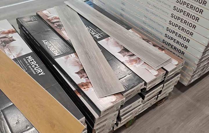 Interior flooring in Gap